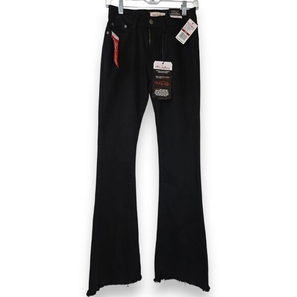 Red Bottoms Black Flare Jeans – Women’s Size 5/27 (NWT) - Picture 1 of 5